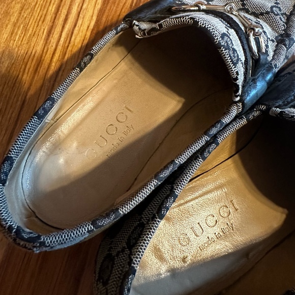 Monogram Gucci Loafers - Picture 3 of 4
